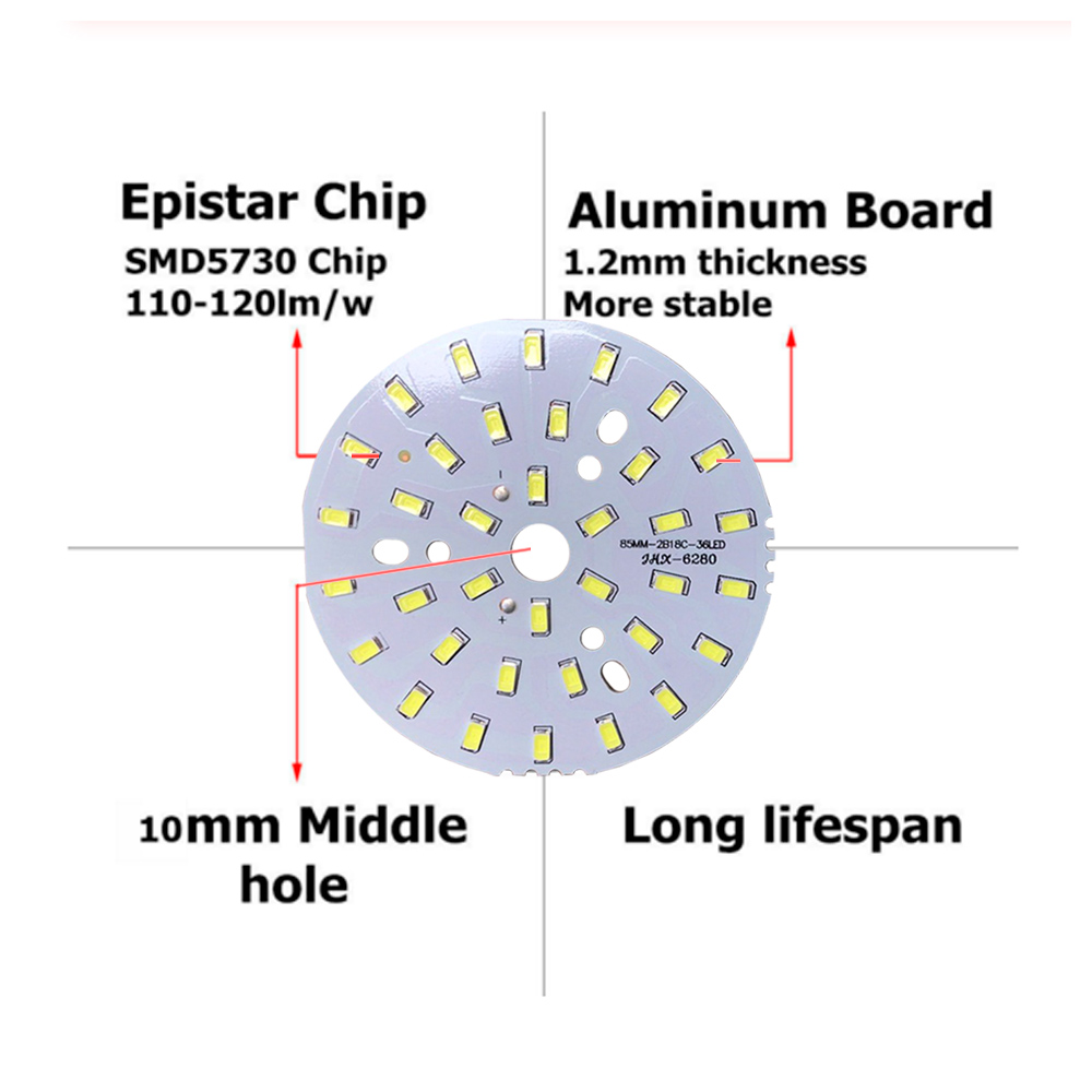 10PCS  SMD 5730 LED Aluminum L - Flood Tray Table ulasan dan harga