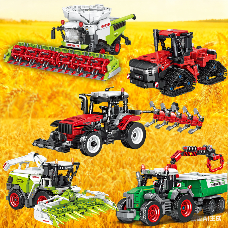 Farmer Tractor with Trailer Tr - Urban Farming For Kids ulasan dan harga