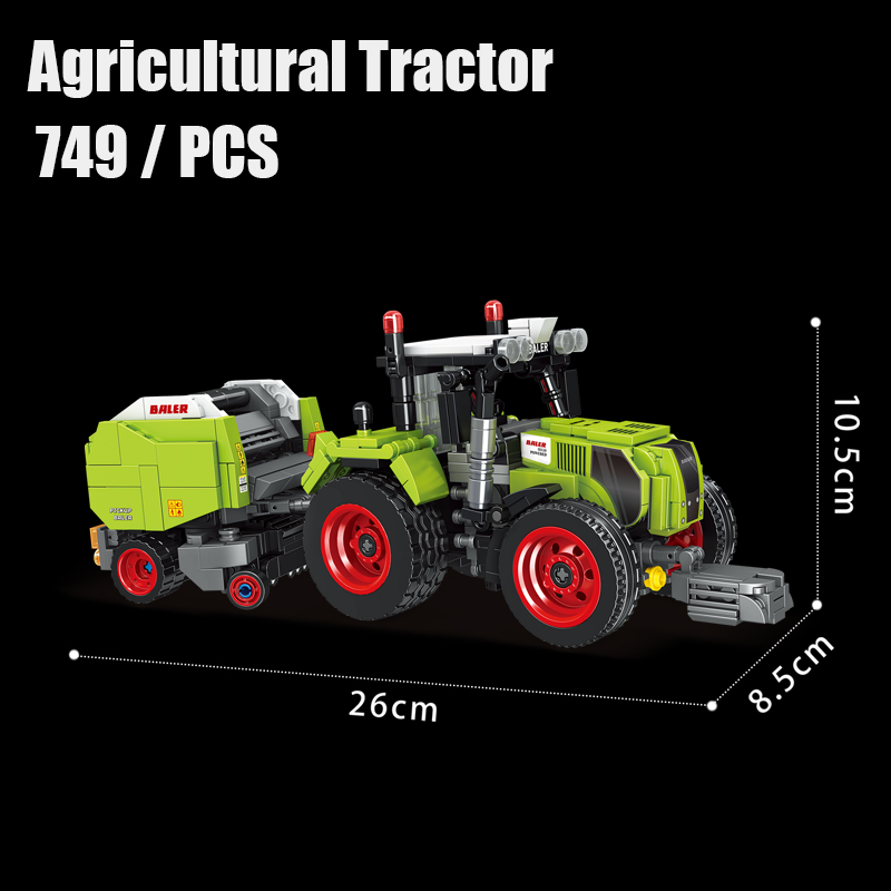 Farmer Tractor with Trailer Tr - Urban Farming For Kids ulasan dan harga