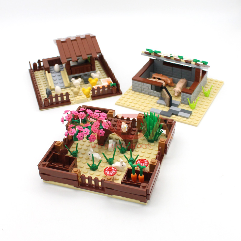 MOC Urban farm Building Blocks - Urban Farming For Kids ulasan dan harga